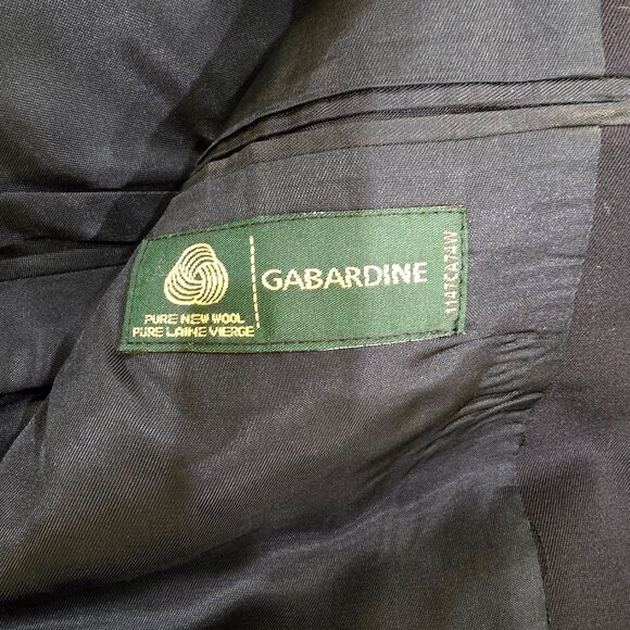 2 Men's Blazers, Dark Blue, Sizes 42 and 38 - Picture 9 of 12